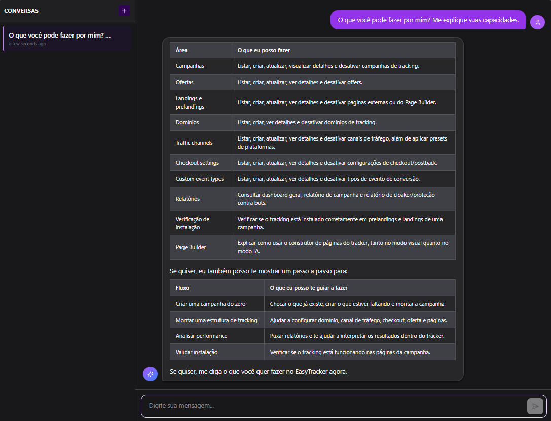 TrackIA Chat — EasyTracker